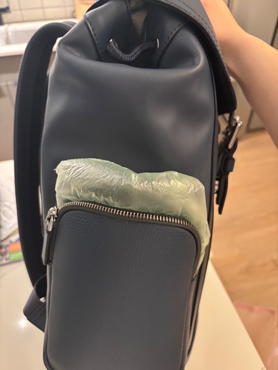 Michael Kors Blue Backpack